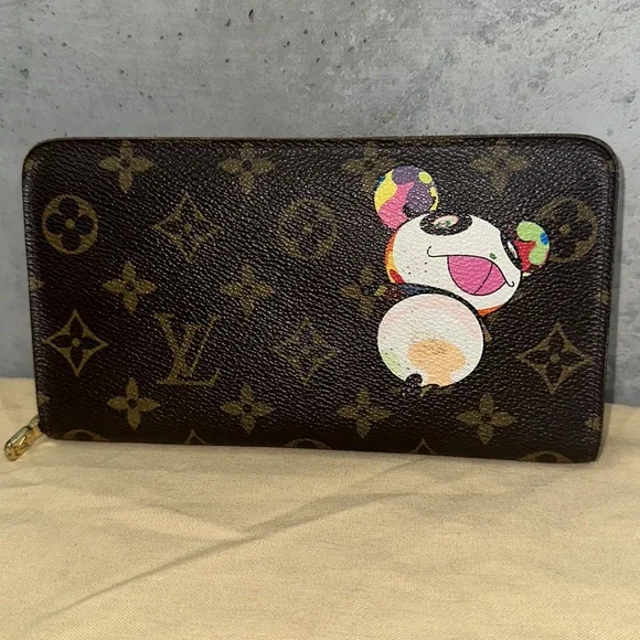 Louis Vuitton monogram murakami panda zippy wallet compact - Picture 2 of 15